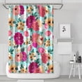 thumbnail image 1 of Waterproof Pioneer Shower Curtain 72x72 Inch Boho Style Polyester Unique Shower Curtain for Bathroom Hotel Home Decor with 12 Plastic Hooks, 1 of 5