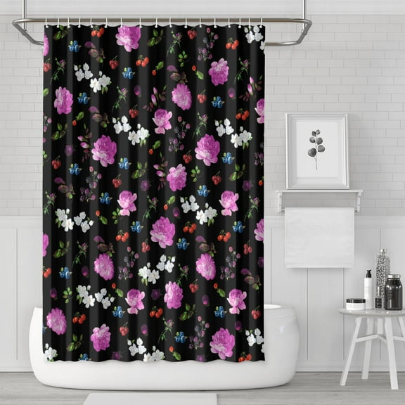 Waterproof Pioneer Shower Curtain 72x72 Inch Boho Style Polyester Unique Shower Curtain for Bathroom Hotel Home Decor with 12 Plastic Hooks