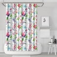 thumbnail image 1 of Waterproof Pioneer Shower Curtain 72x72 Inch Boho Style Polyester Unique Shower Curtain for Bathroom Hotel Home Decor with 12 Plastic Hooks, 1 of 5