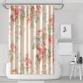 thumbnail image 1 of Waterproof Pioneer Shower Curtain 72x72 Inch Boho Style Polyester Unique Shower Curtain for Bathroom Hotel Home Decor with 12 Plastic Hooks, 1 of 5