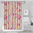 thumbnail image 1 of Waterproof Pioneer Shower Curtain 72x72 Inch Boho Style Polyester Unique Shower Curtain for Bathroom Hotel Home Decor with 12 Plastic Hooks, 1 of 5