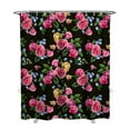 thumbnail image 1 of Waterproof Pioneer Shower Curtain 72x84 Inch Polyester Unique Cute Floral Shower Curtain for Bathroom Hotel Home Decor with 12 Plastic Hooks, 1 of 5