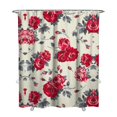 thumbnail image 1 of Waterproof Pioneer Shower Curtain 72x84 Inch Polyester Unique Cute Floral Shower Curtain for Bathroom Hotel Home Decor with 12 Plastic Hooks, 1 of 5