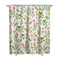 thumbnail image 1 of Waterproof Pioneer Shower Curtain 72x84 Inch Polyester Unique Cute Floral Shower Curtain for Bathroom Hotel Home Decor with 12 Plastic Hooks, 1 of 5