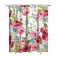 thumbnail image 1 of Waterproof Pioneer Shower Curtain 72x84 Inch Polyester Unique Cute Floral Shower Curtain for Bathroom Hotel Home Decor with 12 Plastic Hooks, 1 of 5