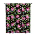 thumbnail image 1 of Waterproof Pioneer Shower Curtain 72x84 Inch Polyester Unique Cute Floral Shower Curtain for Bathroom Hotel Home Decor with 12 Plastic Hooks, 1 of 5