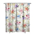 thumbnail image 1 of Waterproof Pioneer Shower Curtain 72x84 Inch Polyester Unique Cute Floral Shower Curtain for Bathroom Hotel Home Decor with 12 Plastic Hooks, 1 of 5