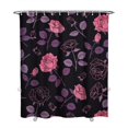 thumbnail image 1 of Waterproof Pioneer Shower Curtain 72x84 Inch Polyester Unique Cute Floral Shower Curtain for Bathroom Hotel Home Decor with 12 Plastic Hooks, 1 of 5