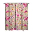 thumbnail image 1 of Waterproof Pioneer Shower Curtain 72x84 Inch Polyester Unique Cute Floral Shower Curtain for Bathroom Hotel Home Decor with 12 Plastic Hooks, 1 of 5