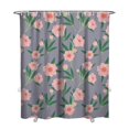 thumbnail image 1 of Waterproof Pioneer Shower Curtain 72x84 Inch Polyester Unique Cute Floral Shower Curtain for Bathroom Hotel Home Decor with 12 Plastic Hooks, 1 of 5