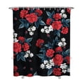 thumbnail image 1 of Waterproof Pioneer Shower Curtain 72x84 Inch Polyester Unique Cute Floral Shower Curtain for Bathroom Hotel Home Decor with 12 Plastic Hooks, 1 of 5