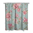 thumbnail image 1 of Waterproof Pioneer Shower Curtain 72x84 Inch Polyester Unique Cute Floral Shower Curtain for Bathroom Hotel Home Decor with 12 Plastic Hooks, 1 of 5
