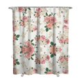 thumbnail image 1 of Waterproof Pioneer Shower Curtain 72x84 Inch Polyester Unique Cute Floral Shower Curtain for Bathroom Hotel Home Decor with 12 Plastic Hooks, 1 of 5