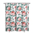 thumbnail image 1 of Waterproof Pioneer Shower Curtain 72x84 Inch Polyester Unique Cute Floral Shower Curtain for Bathroom Hotel Home Decor with 12 Plastic Hooks, 1 of 5