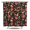 thumbnail image 1 of Waterproof Pioneer Shower Curtain 84x72 Inch Polyester Unique Colorful Floral Shower Curtain for Bathroom Hotel Home Decor with 12 Plastic Hooks, 1 of 5