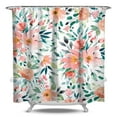 thumbnail image 1 of Waterproof Pioneer Shower Curtain 84x72 Inch Polyester Unique Colorful Floral Shower Curtain for Bathroom Hotel Home Decor with 12 Plastic Hooks, 1 of 5