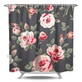 thumbnail image 1 of Waterproof Pioneer Shower Curtain 84x72 Inch Polyester Unique Colorful Floral Shower Curtain for Bathroom Hotel Home Decor with 12 Plastic Hooks, 1 of 5