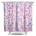 thumbnail image 1 of Waterproof Pioneer Shower Curtain 84x72 Inch Polyester Unique Colorful Floral Shower Curtain for Bathroom Hotel Home Decor with 12 Plastic Hooks, 1 of 5