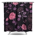 thumbnail image 1 of Waterproof Pioneer Shower Curtain 84x72 Inch Polyester Unique Colorful Floral Shower Curtain for Bathroom Hotel Home Decor with 12 Plastic Hooks, 1 of 5