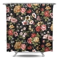 thumbnail image 1 of Waterproof Pioneer Shower Curtain 84x72 Inch Polyester Unique Colorful Floral Shower Curtain for Bathroom Hotel Home Decor with 12 Plastic Hooks, 1 of 5