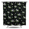 thumbnail image 1 of Waterproof Pioneer Shower Curtain 84x72 Inch Polyester Unique Colorful Floral Shower Curtain for Bathroom Hotel Home Decor with 12 Plastic Hooks, 1 of 5