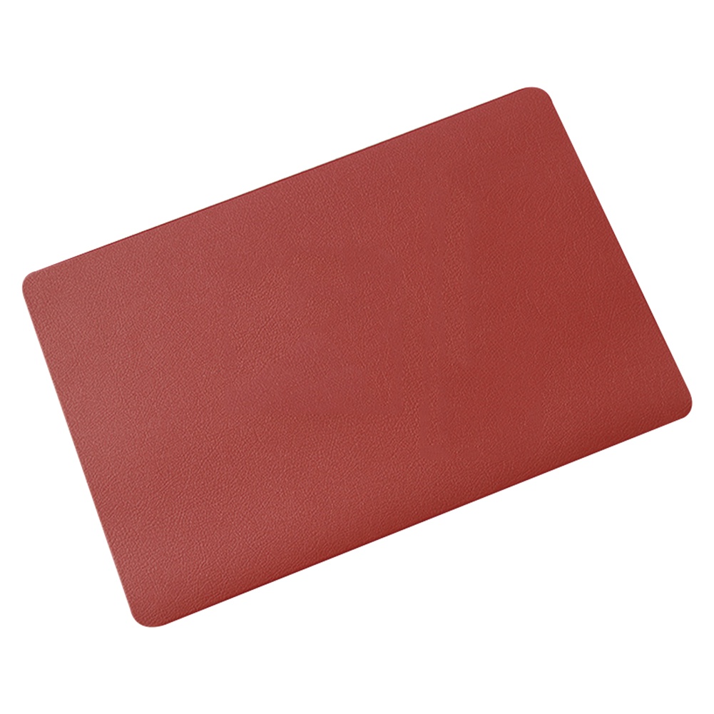 Waterproof Placemats, PU Table Mats, Set of 4, Stain Resistant, Heat