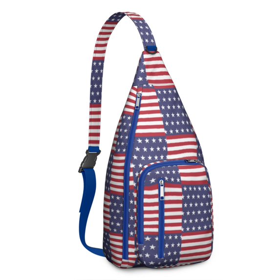 Waterproof Plaid Hiking Sling Backpack for Women – Lightweight Buffalo Checkered Crossbody Bag with Adjustable Strap, Vintage Chest Bag for Travel, Outdoor & Everyday Use