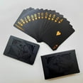 Curbon Pattern Waterproof Plastic Playing Cards Set, Carbon Fiber Pattern Poker Deck ...