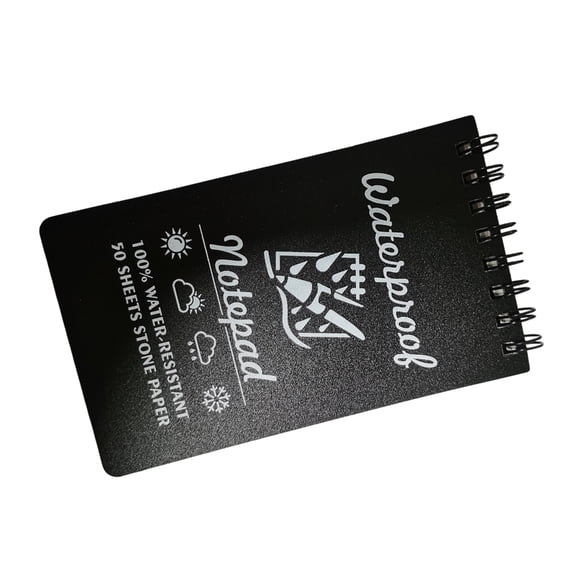 Waterproof Pocket Notebook All Weather Spirals Notepad Write in the Rain Notepad