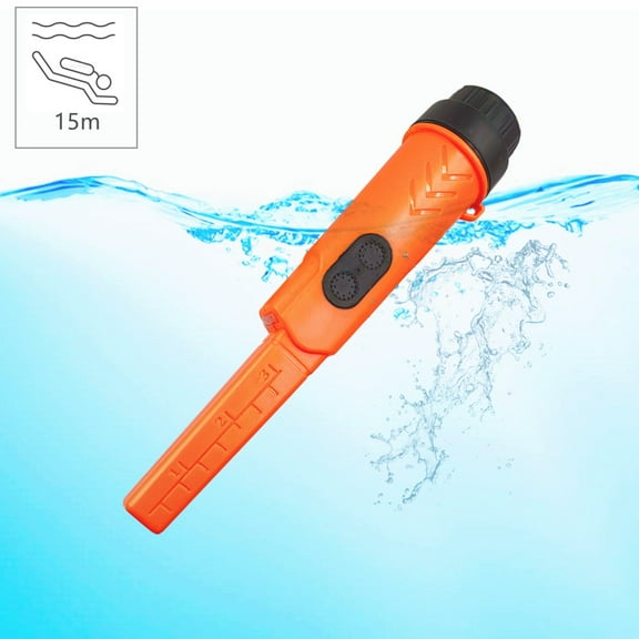 Waterproof Pointer Metal Detector Underwater Pulse Pinpointer Induction Dive Metal Detecting