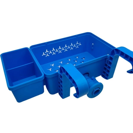 Waterproof Poolside Storage Container Pool Organizers Basket Towel Cup Organizers