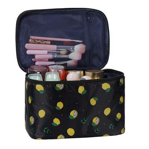 Waterproof Portable Women Makeup Bag High Capacity Toiletries Organizer Storage Cosmetic Cases Zipper Wash Beauty Pouch Travel (4,24X17X16)