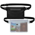 thumbnail image 1 of Waterproof Pouch Bag with Adjustable Waist Strap - IP68 Waterproof Waist Bag Screen Touchable Dry Bag with Adjustable Belt for Beach, Swimming, Boating, Fishing, Hiking, etc, 1 of 6