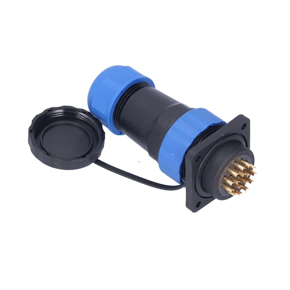 Waterproof Power Connector, 4,Hole Aviation Plug/Socket, 10A 380V, Reliable Seal