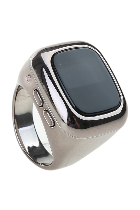 Waterproof Prayer Reminder Digital Counter Finger Rings Digital Time Reminder Display Screen for Muslims