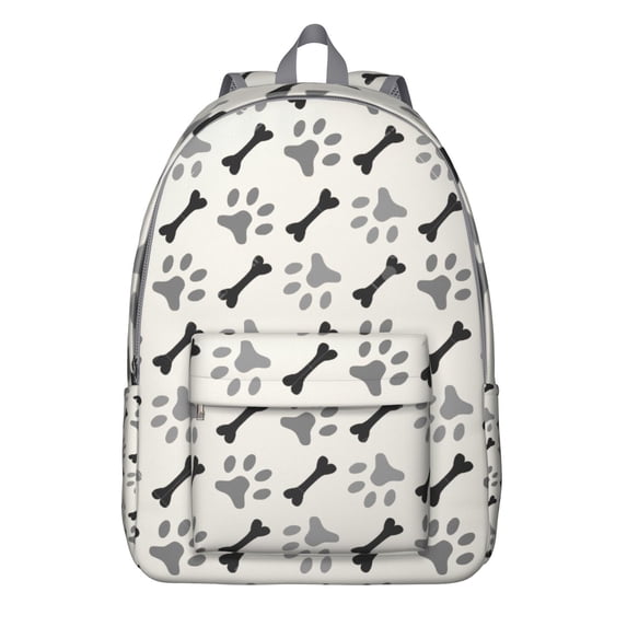 Waterproof Puppy Backpack with Adorable Dog Print Design, Lightweight and Durable School Bag for Dog Lovers