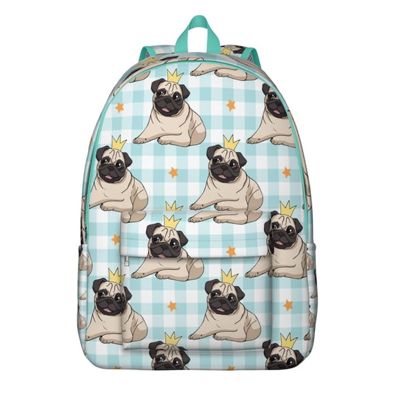 Waterproof Puppy Backpack with Adorable Dog Print Design, Lightweight and Durable School Bag for Dog Lovers