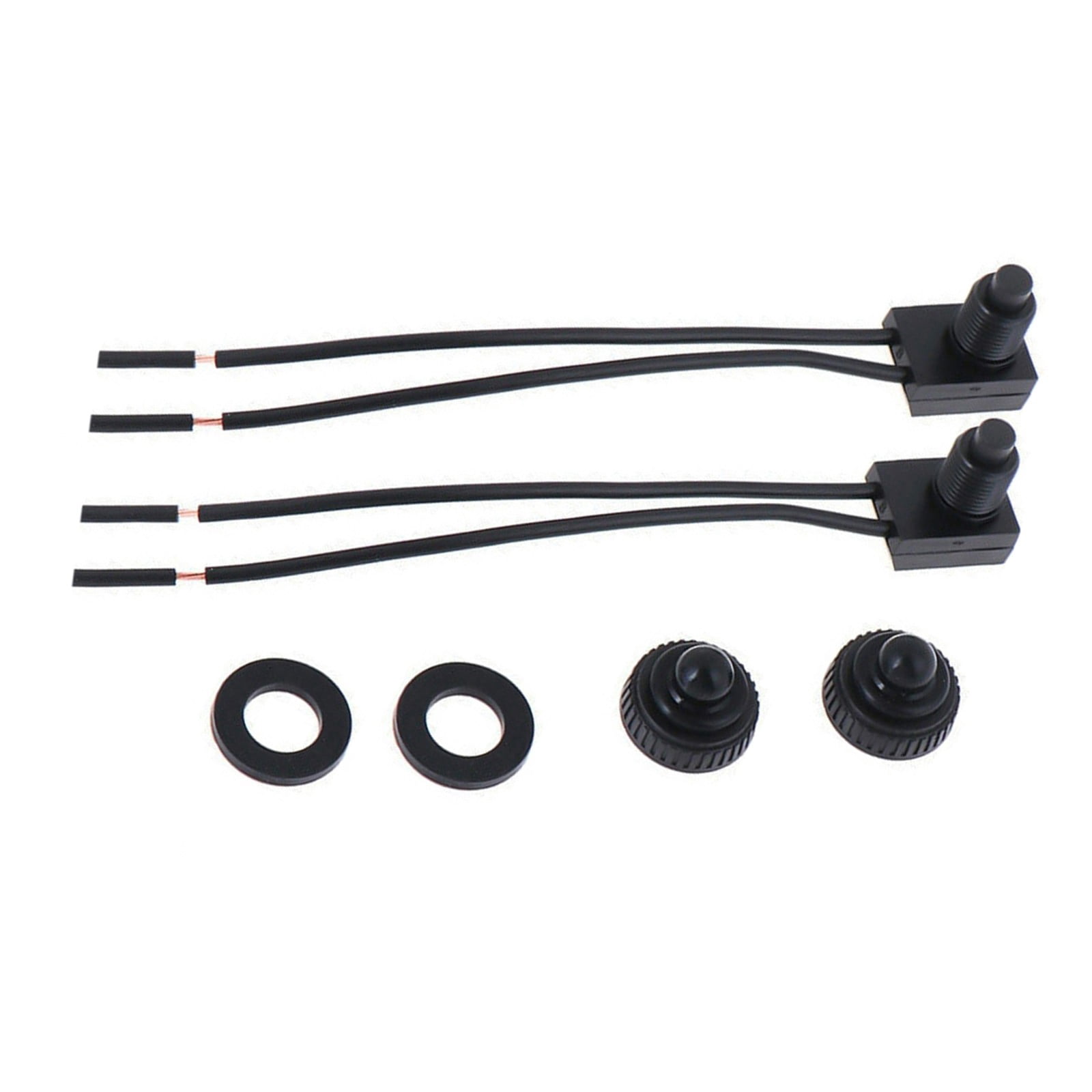 Waterproof Push Button Switches Self Locking Perfect For Flush Mounting ...