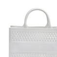 thumbnail image 1 of Waterproof Pvc Beach Bag Hollow Beach Tote for Large Capacity Sand-resistant Swimming Pool amp Beach Essentials Stylish amp Durable Summer Handbag, 1 of 7