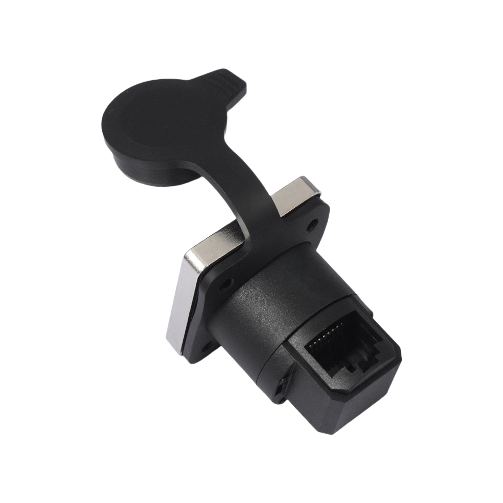 Waterproof RJ45 D Style Panel Module Connector for Networking Equipment ...