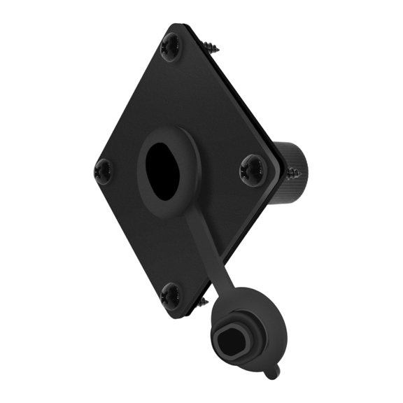 Waterproof RJ45 Female to Female CAT6 Bulkhead Coupler for Cabinet Wall Entry