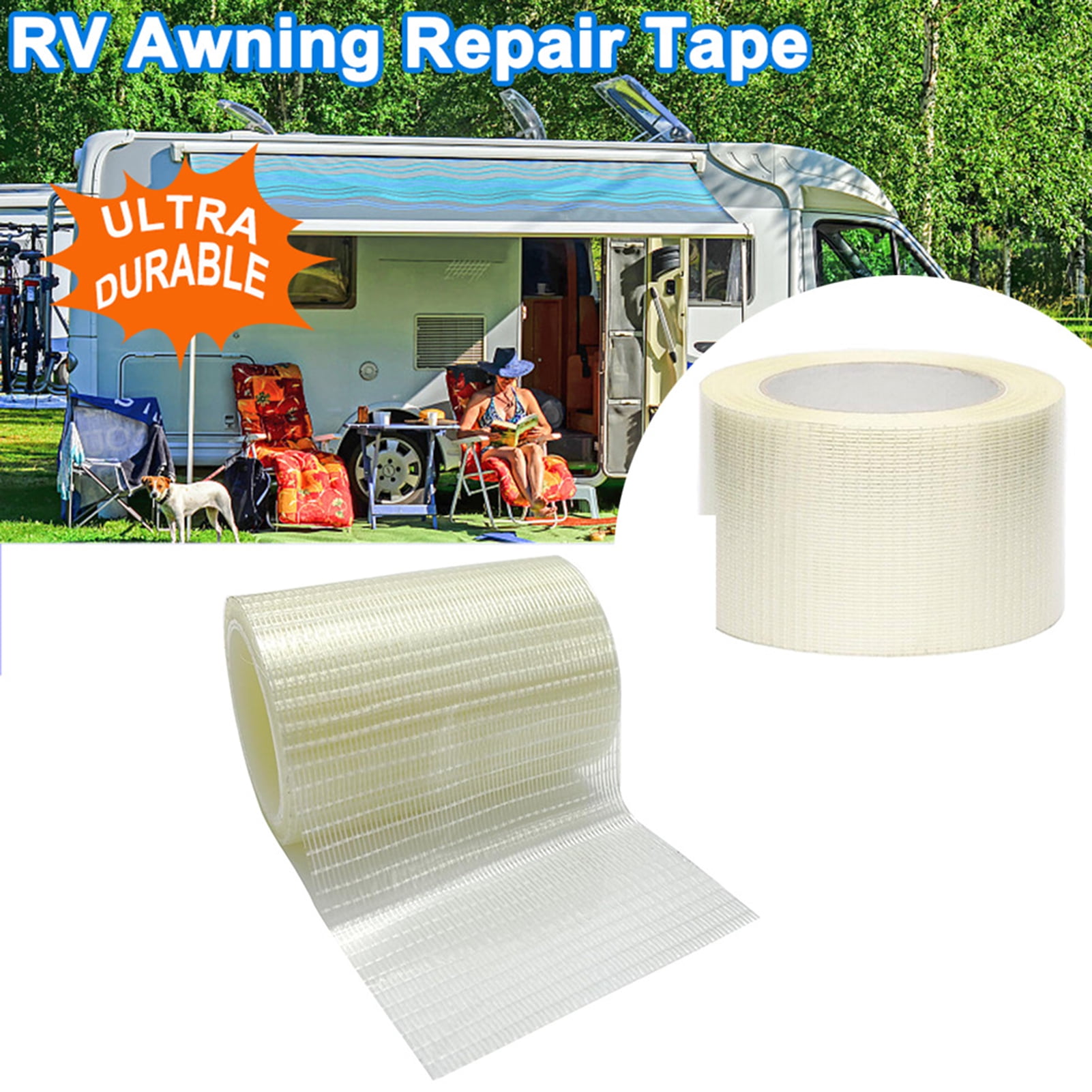 Waterproof RV Awning Repair Tape Strong Adhesion Tent Repair Tape