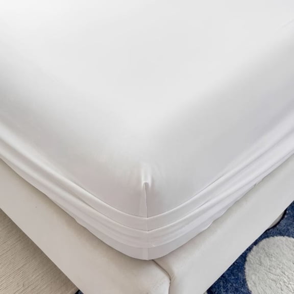 Waterproof RV Bunk Mattress Protector for 35 x 78 Narrow Twin or Camper Bed Ultra Sofa Quiet Cot Size Matress Cover