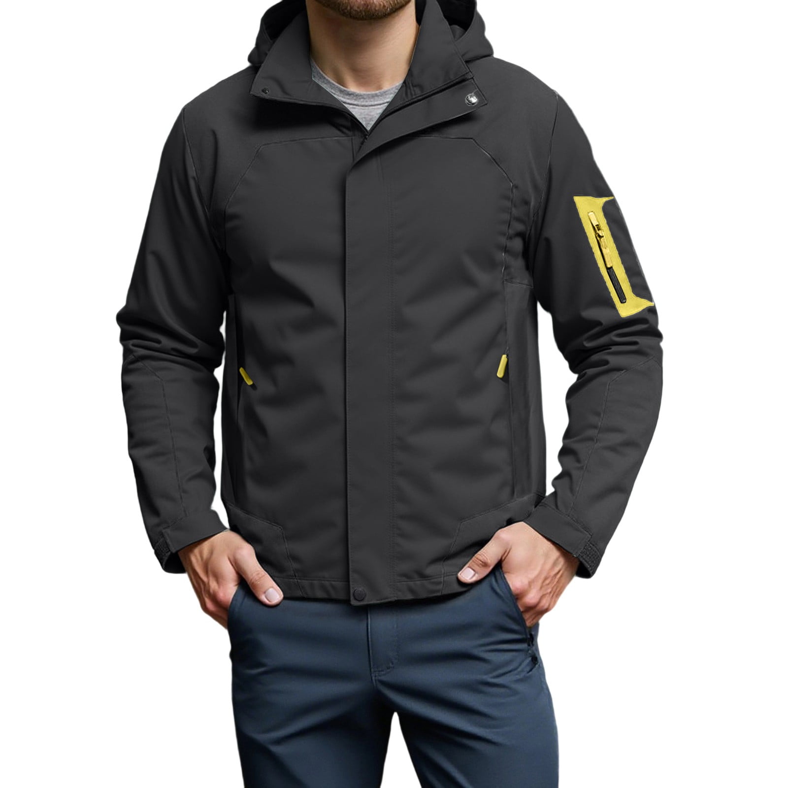 メンズウェア FR2golf Stretch Nylon 2way Rain Jacket L メンズウェア FR2golf Stretch Nylon 2way Rain Jacket L Men's