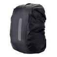 thumbnail image 1 of Waterproof Rain Cover for Backpack, Backpack Rain Cover with Reflective Strip,Rucksack Rain Cover for Hiking, Camping, Biking, Outdoor, Traveling L(45-55L) Black, 1 of 7