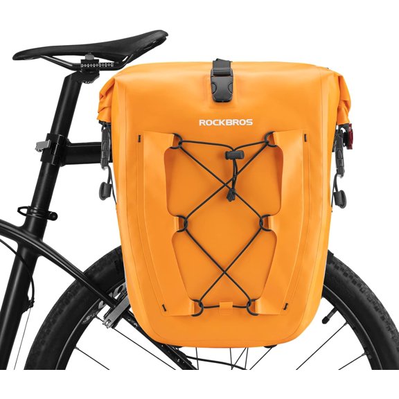 Waterproof Rear Rack Pannier Bag 30L for Cycling Commuting Travel