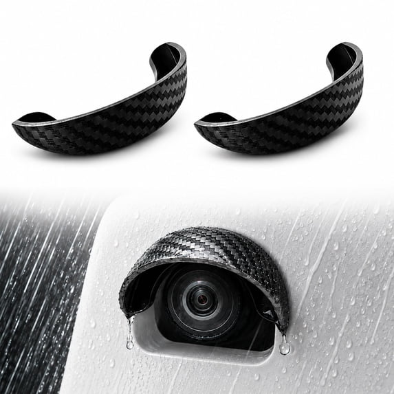 Waterproof Rear View Camera Rain Shield Cover, Weatherproof Sun Visor ...