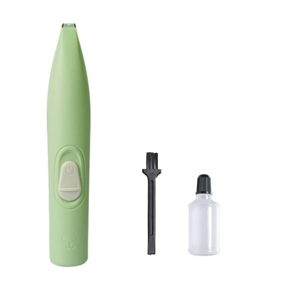 Waterproof Rechargeable Pet Grooming Clippers For Dog Cats Paws Hair Trimming With Quiet Motor And Ceramic Blade