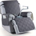 thumbnail image 1 of Waterproof Recliner Chair Cover Non Slip Armchair Slipcovers for Recliner Chair with Pocket Washable Reclining Chair Cover (Dark gray), 1 of 6