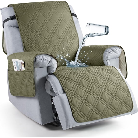 Waterproof Recliner Chair Cover - Non Slip Oversized Recliner Cover ...